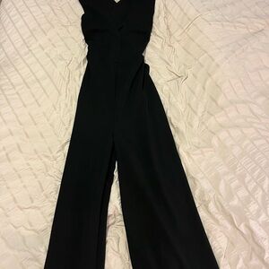 Lulu's Elegant Black Jumpsuit